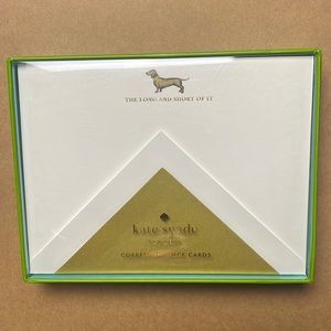 kate spade the long and shirt of it cards